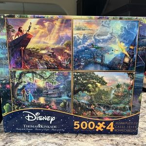 Disney brand puzzles, multi pack